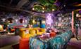 Colourful interior of Motley Manchester