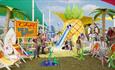 Spongebob zone at The Nickelodeon Experience Manchester