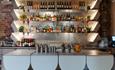 The bar at The Alan hotel in Manchester