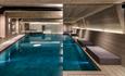 Inside the pool at Edwardian Hotel & Spa