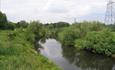 River Mersey in Urmston Meadows