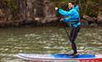 Psyched Paddleboarding in Gwenyedd