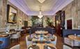 Empty dining room in Seaham Hall