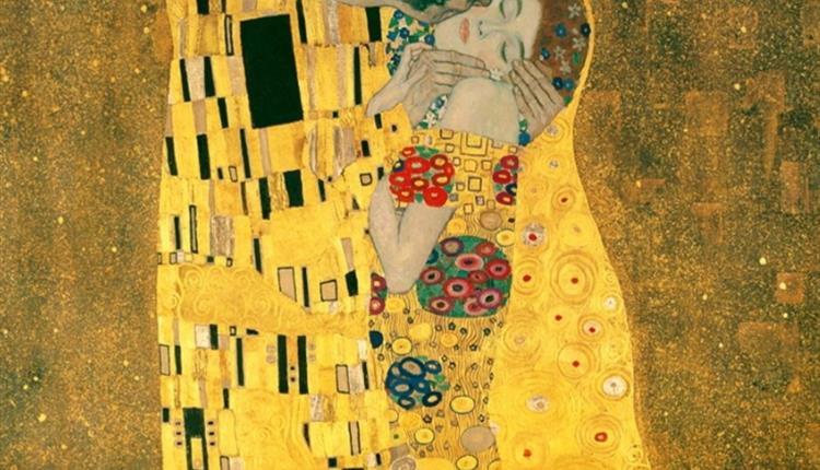 Gustav Klimt:Kiss