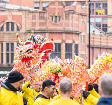Chinese New Year Dragon Parade in Manchester