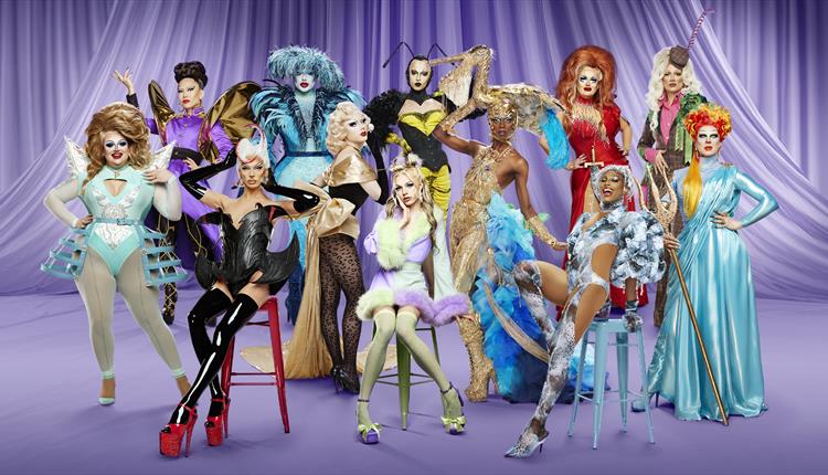 The Official RuPaul's Drag Race UK Season Four Tour on stage