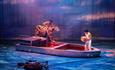 The Life of Pi: actors on stage