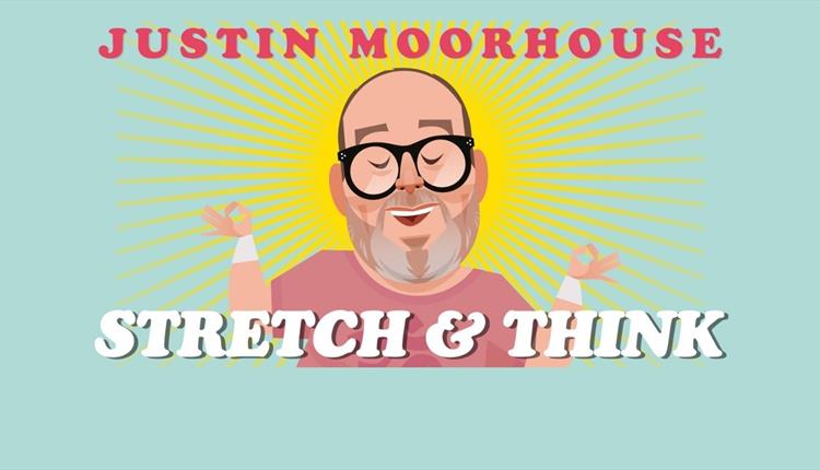 Cartoon drawing: Justin Moorhouse - Stretch and Think