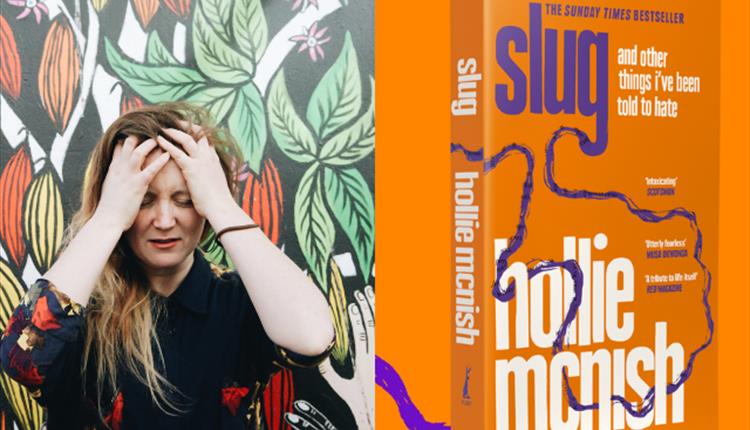 Hollie McNish and her book