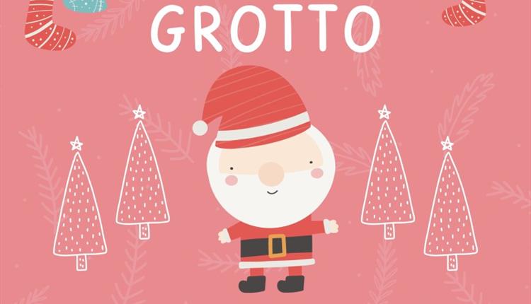 Pink poster: Santa's Grotto