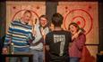 Axe throwing at Whistle Punks Manchester