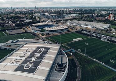Manchester City Football Academy Tour from the air