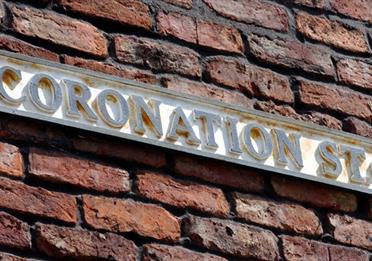 Corontation Street sign
