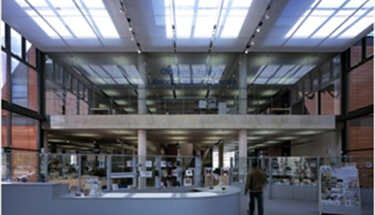image of inside the library oldham
