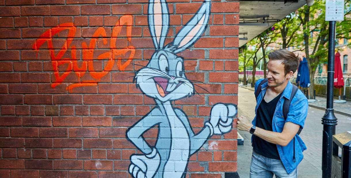 Looney Tunes Bugs Bunny artwork for Looney Tunes Art Trail