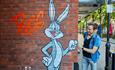 Looney Tunes Bugs Bunny artwork for Looney Tunes Art Trail