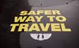 Sign: Safe way to travel