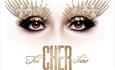 White poster: The Cher Show with big eyes