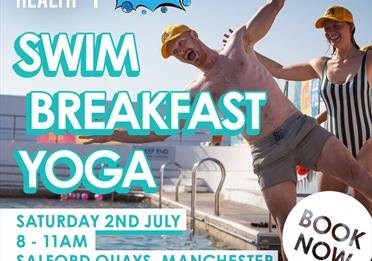 Poster: Swim Breakfast Yoga
