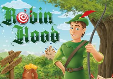 Cartoon image of Robin Hood