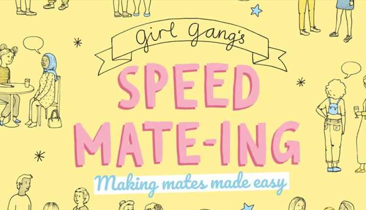 Beige poster: Speed Mate-ing