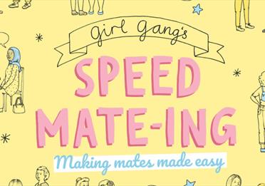 Beige poster: Speed Mate-ing