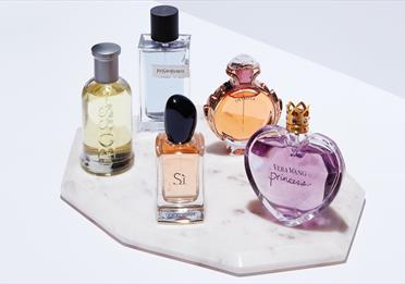 Perfumes from The Perfume Shop.