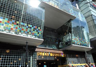 The exterior of Urban Outfitters