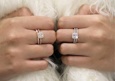 Diamond rings from Warren James