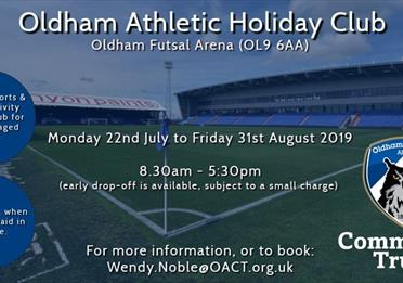 Oldham Athletic Summer Holiday Club