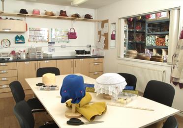 The Parkin Academy Millnery Workroom