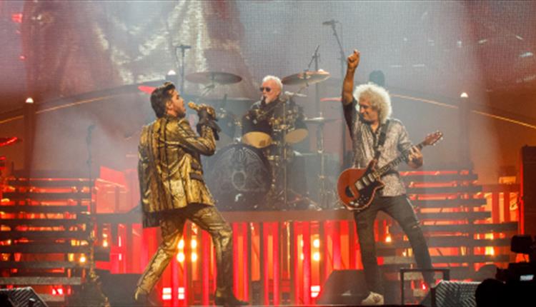 Queen with Adam Lambert at Manchester Arena