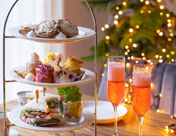 Christmas Luxury Afternoon Tea and demonstration by the turf-fireside