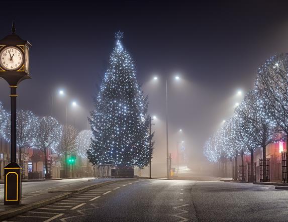 Cookstown Town Centre Christmas Lights Display