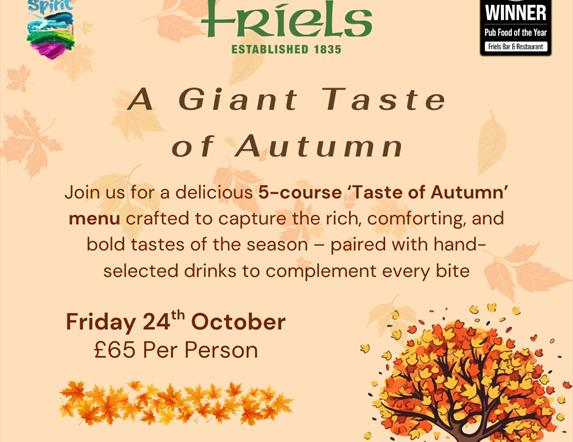 Flier promoting a Giant Taste of Autumn