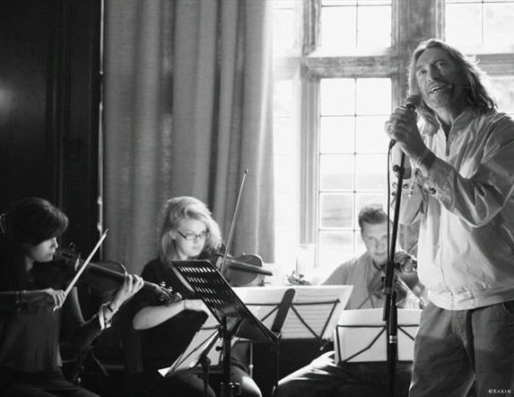 Mike Garry and the Cassia String Quartet