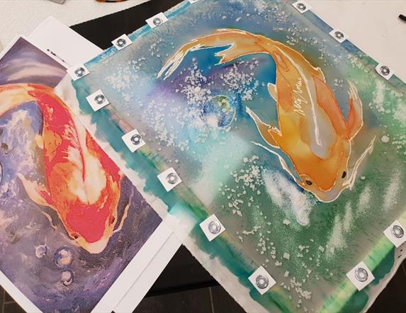 Silk Painting