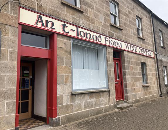 Image of the Wine Centre a shop on Draperstown Top Row