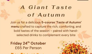 Flier promoting a Giant Taste of Autumn
