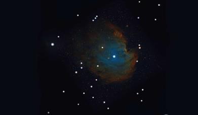 Deep space nebula