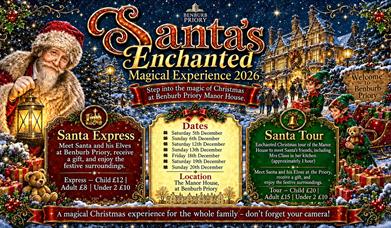 Santa's Enchanted Magical Experience 2026 at Benburb Priory 