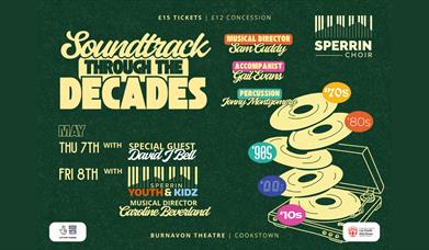 Soundtrack through the decades 7th and 8th May 2026