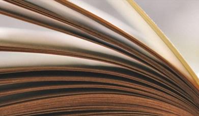Image showing open book pages
