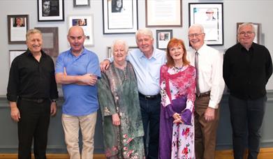 Image showing participants of Music, Poems and Songs for the Soul at Seamus Heaney Homeplace. 