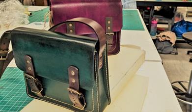 Make your own leather satchel - workshop