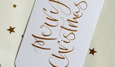 Christmas Calligraphy Workshop