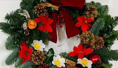 Image of a Christmas Wreath 