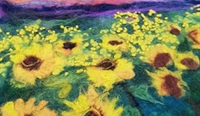 The workshop will be facilitated by Andrea Hayes, an experienced and talented local textile artist.