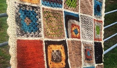 Image of crochet blanket 