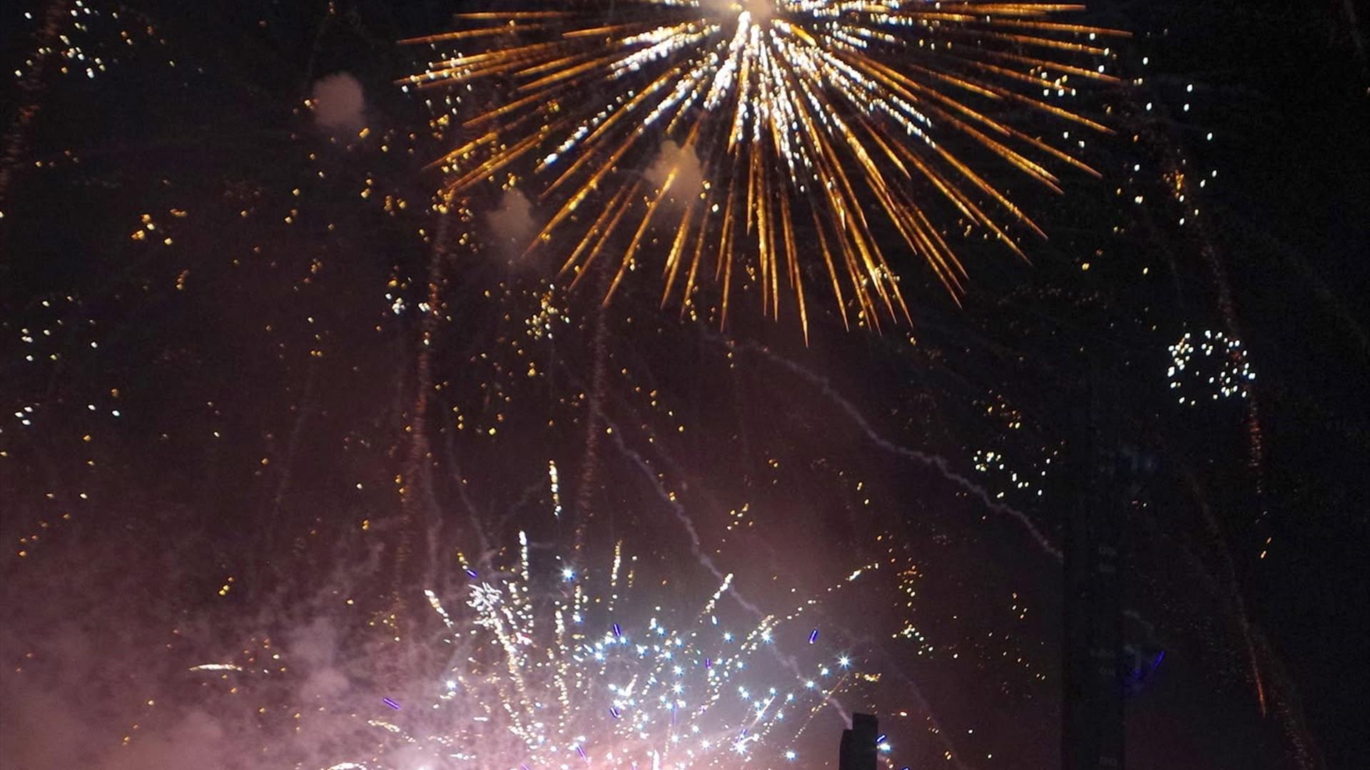 Fireworks at Dungannon Halloween